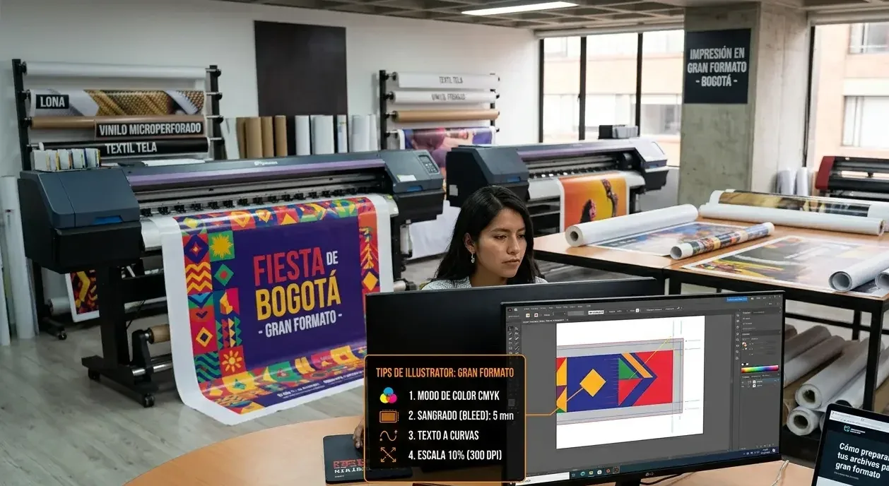 Tips de Adobe Illustrator: Cómo preparar correctamente tus archivos para impresión en gran formato
